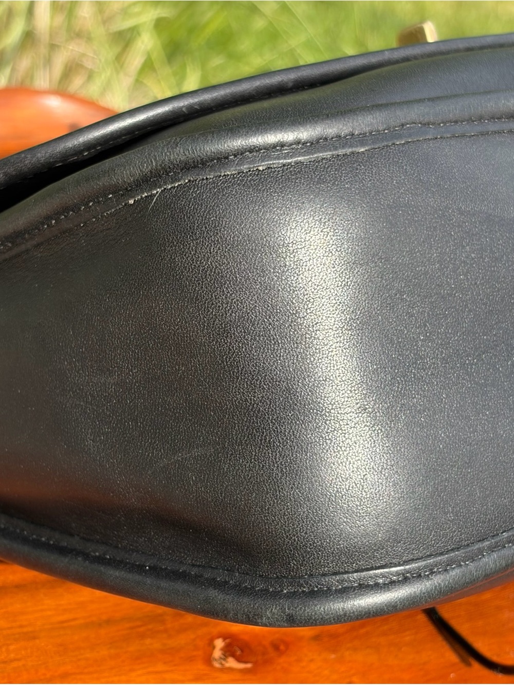 Vintage COACH City Bag Black Leather style 9790 EUC - Picture 12 of 17
